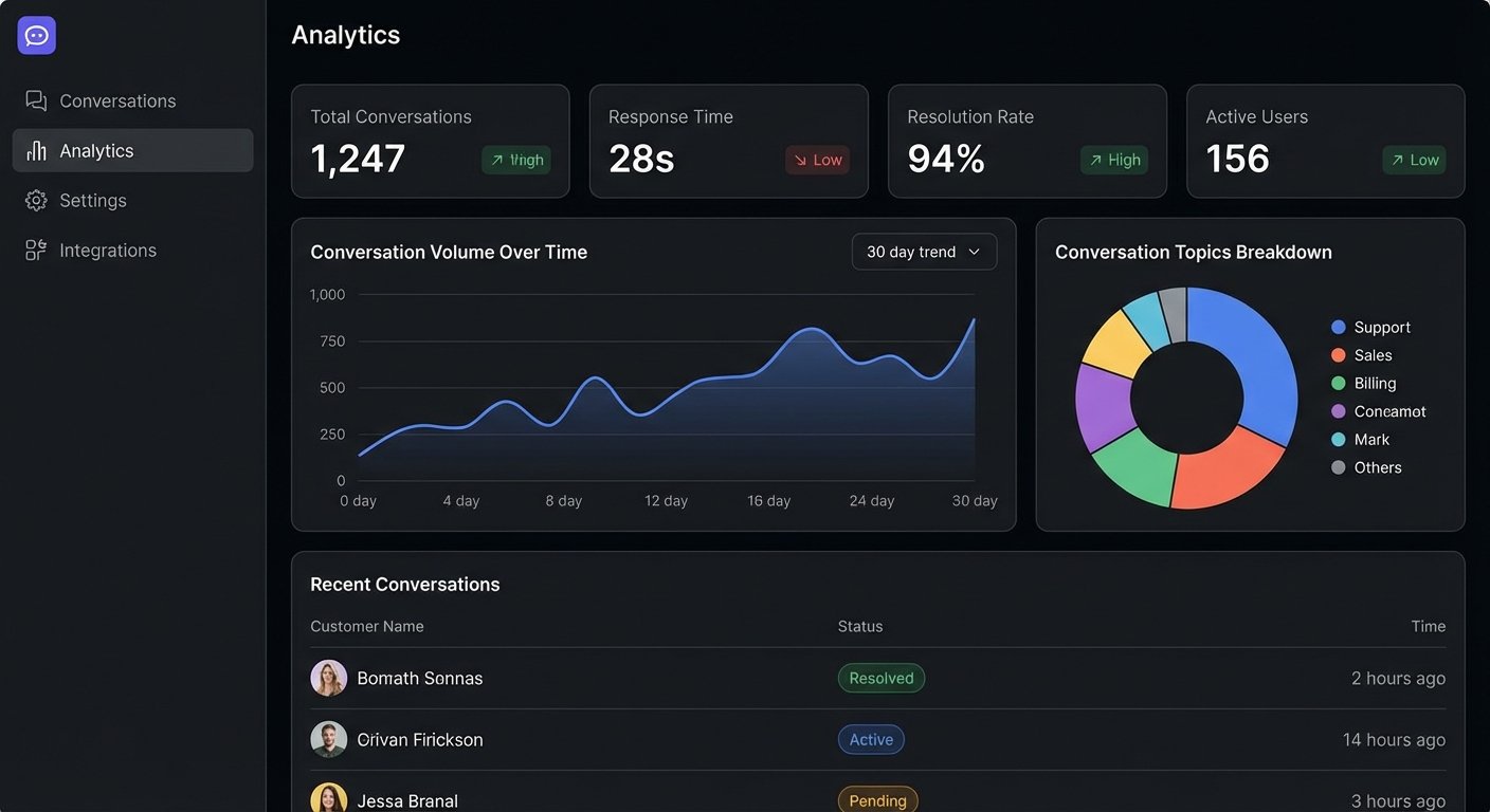 Панель аналитики AI-бота